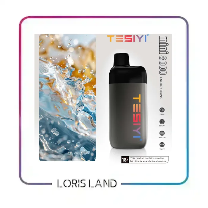 پاد یکبار مصرف ارژی زا تی سی 8 هزار پاف